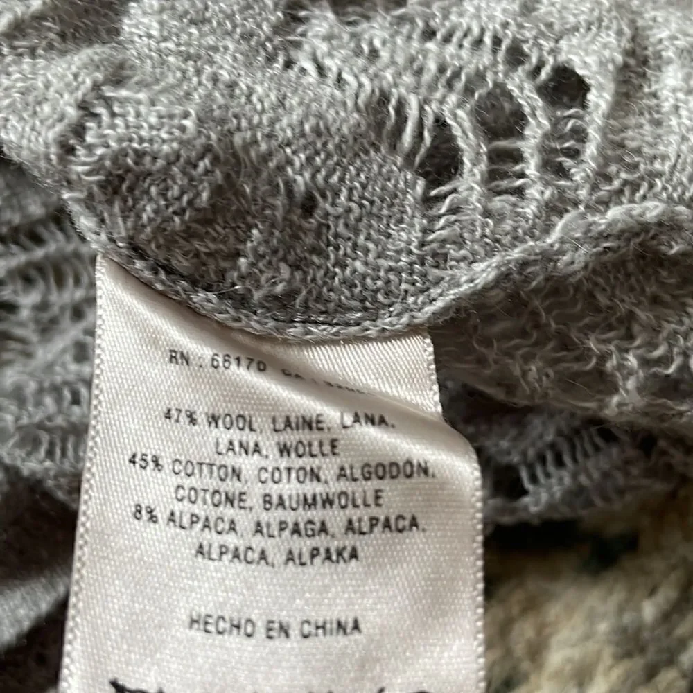 Anthropologie light gray